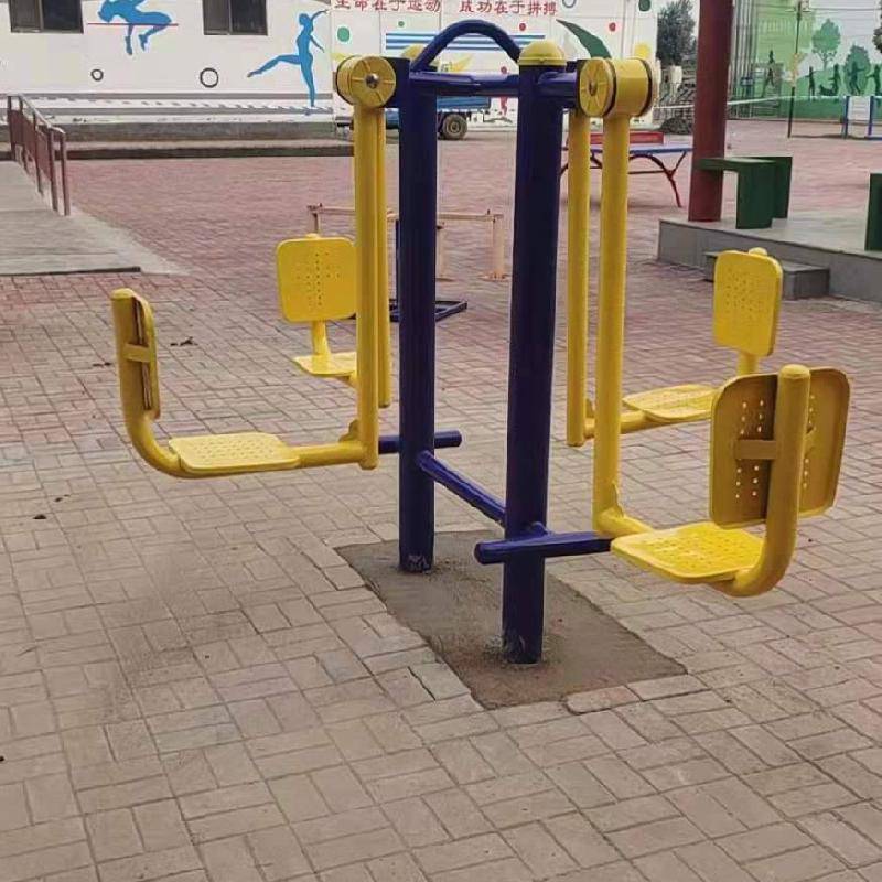 室外新农村老年人体育用品活动器材 双人漫步机(图9) 室外新农村老年人体育用品活动器材 双人漫步机(图9)