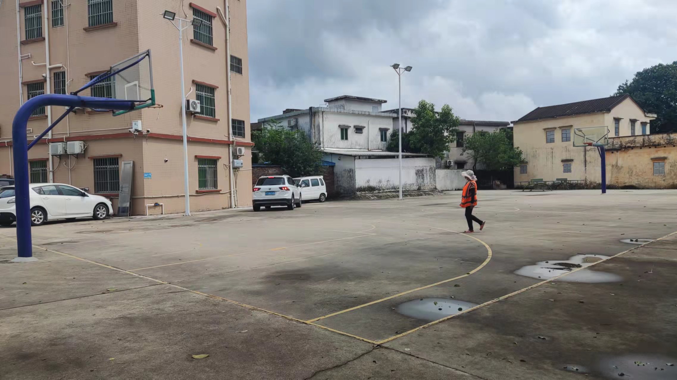 三乡镇白石村白石篮球场(图2)