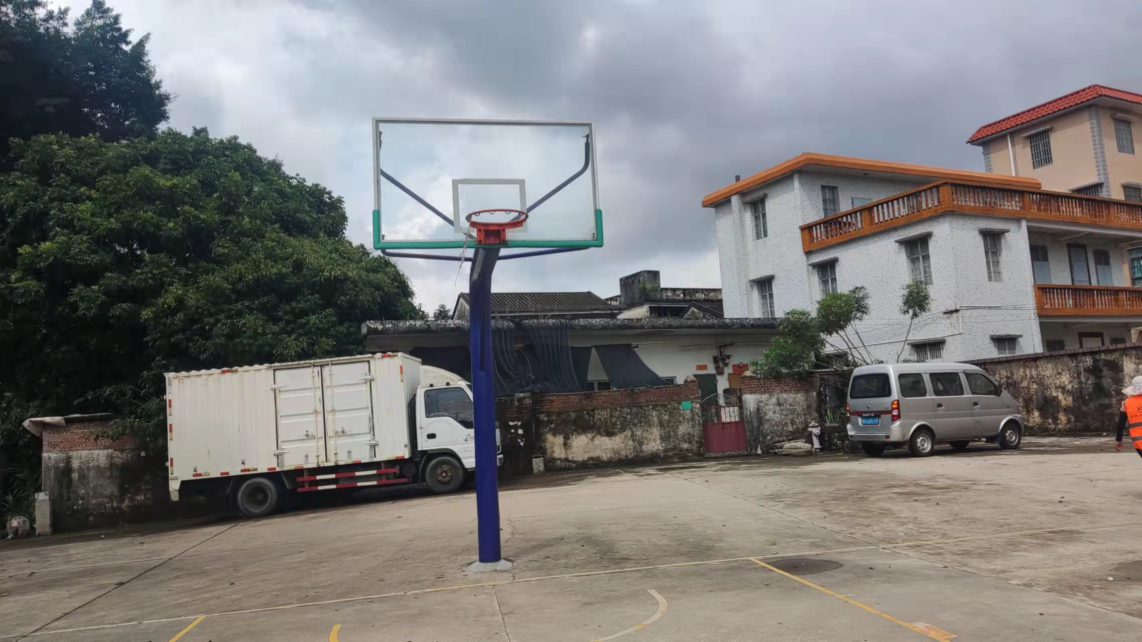 三乡镇白石村白石篮球场(图7)