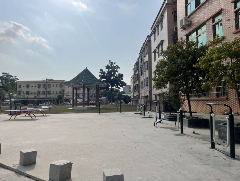 三乡镇大布村三角园公园(图2)