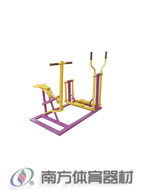 骑马机平步机-公园健身器材