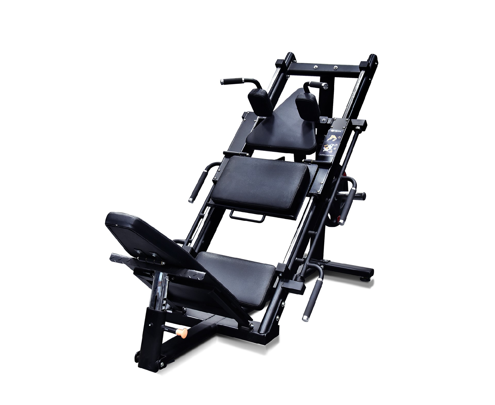 坐式下斜推胸(图6) 坐式下斜推胸(图6)